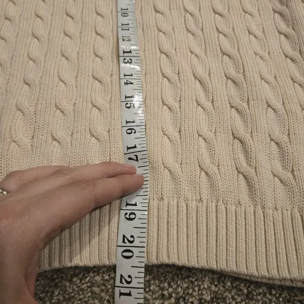 Brandy Melville Sweater Knit Womans Lt Pink One Size Casual Preppy Fits Like M - Picture 7 of 8